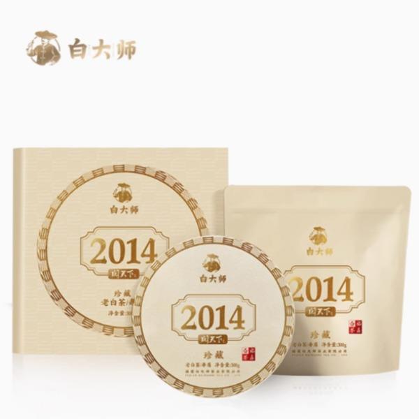 白大師-閱天下2014年壽眉茶餅