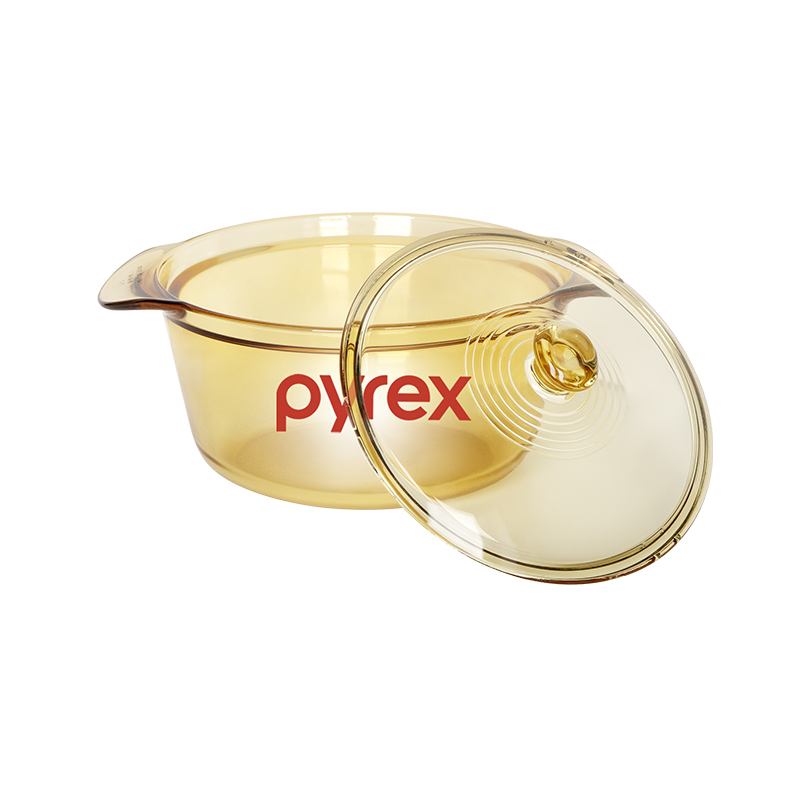 康宁pyrex1.6L透明锅