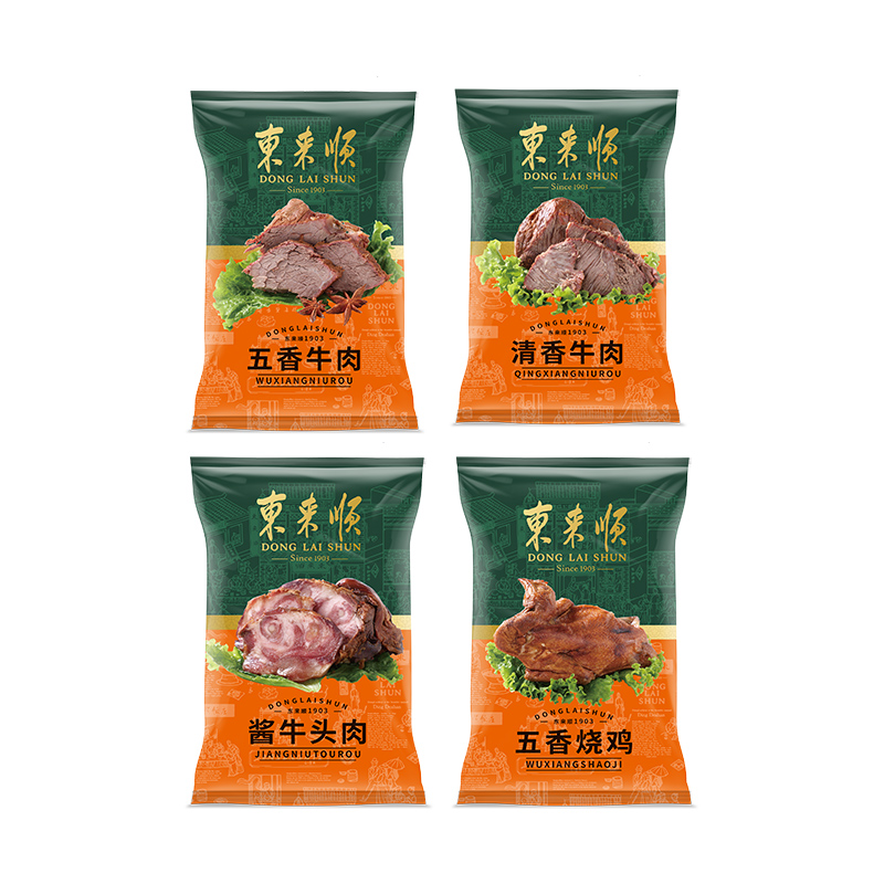 东来顺阖家兴顺熟食礼盒1150g