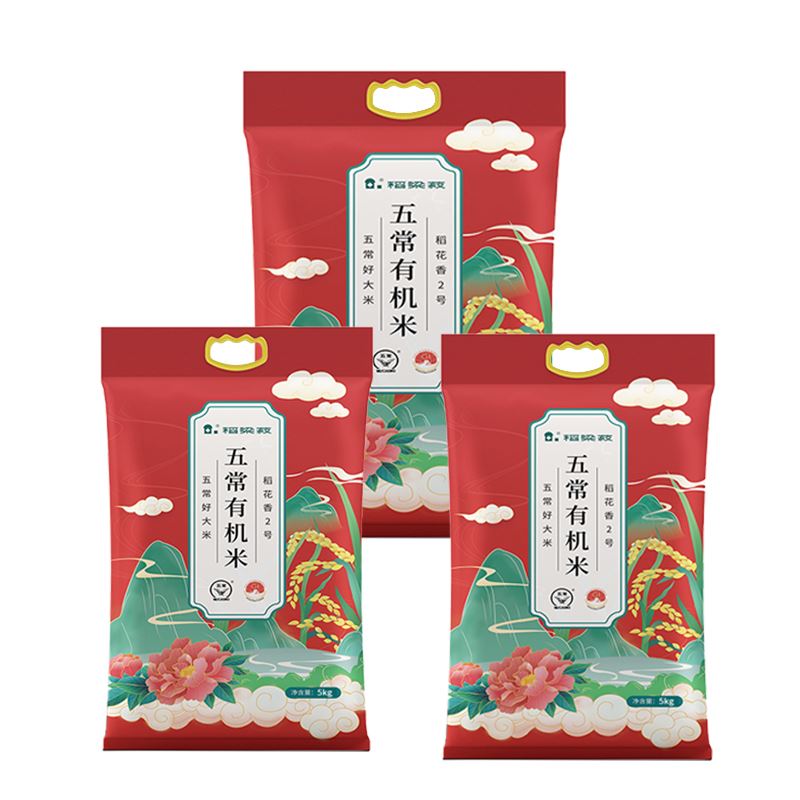 稻梁菽有機五常米5kg3袋