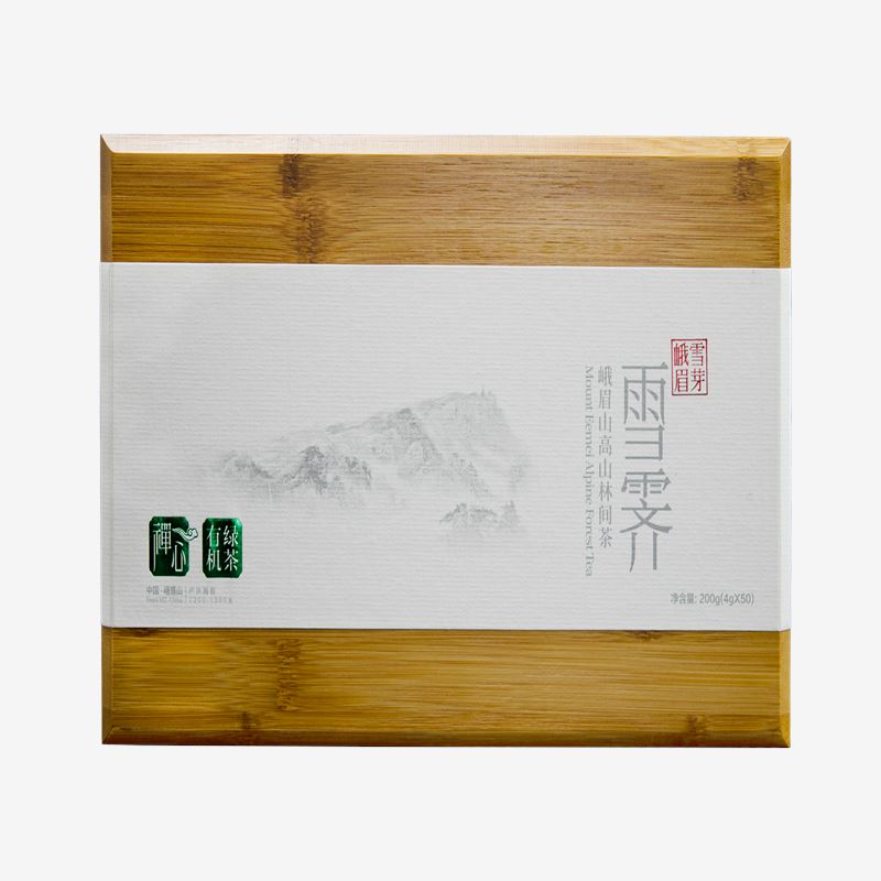 峨眉雪芽-雪霁禅心有机绿茶200克