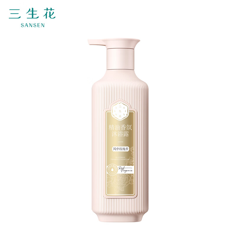 三生花精油香氛沐浴露（风中玫瑰）800ml