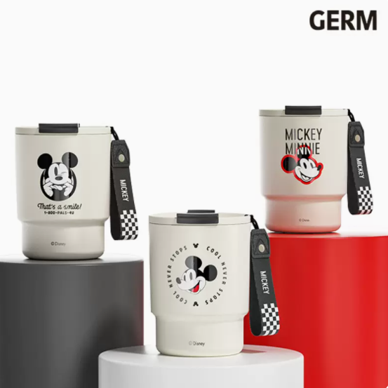 格沵（germ）米奇系列竹簡咖啡杯