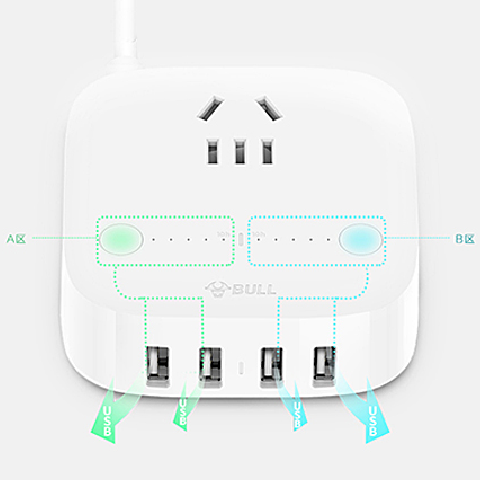 公牛防过充智能插座—U201T