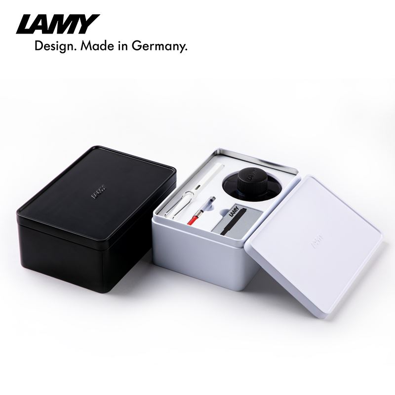 德国凌美（LAMY）狩猎钢笔金属盒套装